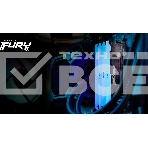 Оперативная память Kingston Fury Beast, DDR4, 16GB (2x8GB), 3600MHz, CL17, с радиаторами, RGB, черный, фото2