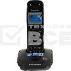Телефон беспроводной (DECT) Panasonic KX-TG2521RUT (титан) {АОН, Caller ID,спикерфон,голосовой АОН,полифония,цифровой автоответчик}, фото 1