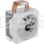 Кулер для процессора AeroCool / Formula Cylon 4F белый, 120 мм, алюминий/медь, 1800 об/мин, 26 дБ, 4 pin, 145 Вт, 160 мм, фото2
