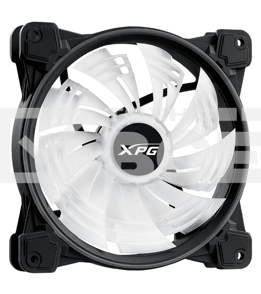 Вентилятор для корпуса ADATA XPG HURRICANE 140 PWM ARGB черный, 140 мм, пластик, 1800 об/мин, 28.1 дБ, 4 pin
