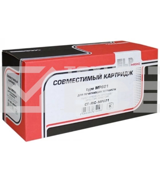 Картридж лазерный ELP type MP601 черный (25000 стр.) с бункером и чипом для Ricoh SP5300DN/SP5310DB/MP501DPF/MP601SPF