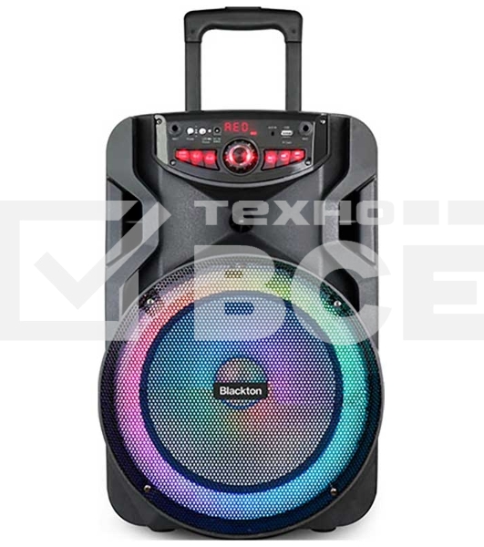 Портативная акустика Blackton Bt PBS2113 черный Мощность RMS 40 Вт Bluetooth