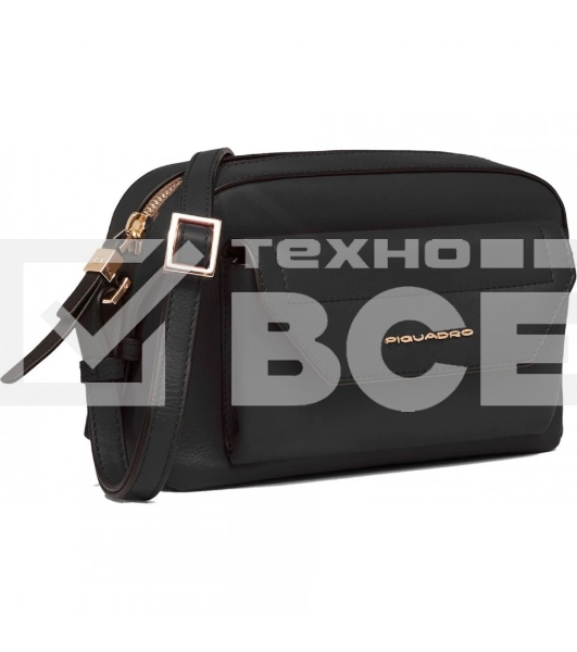Сумка женская Piquadro Circle BD6468W92/N, натур.кожа, черный
