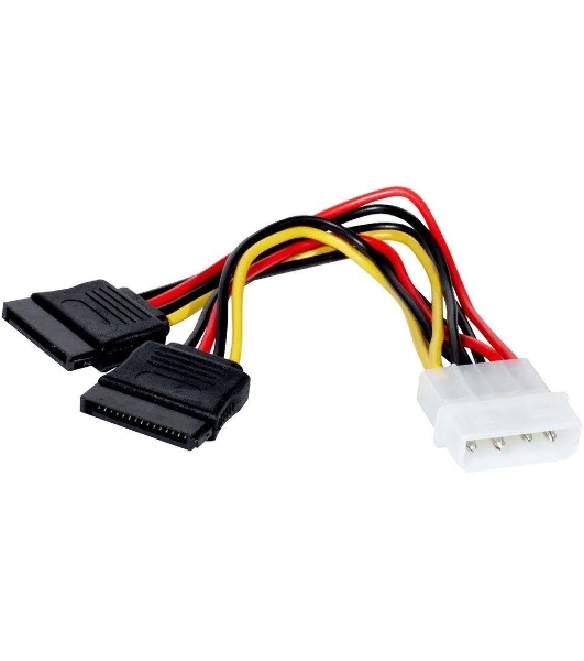 Кабель Premier 6-096-SATA-PSY Molex 8981 SATA SATA 0.15м (пакет)