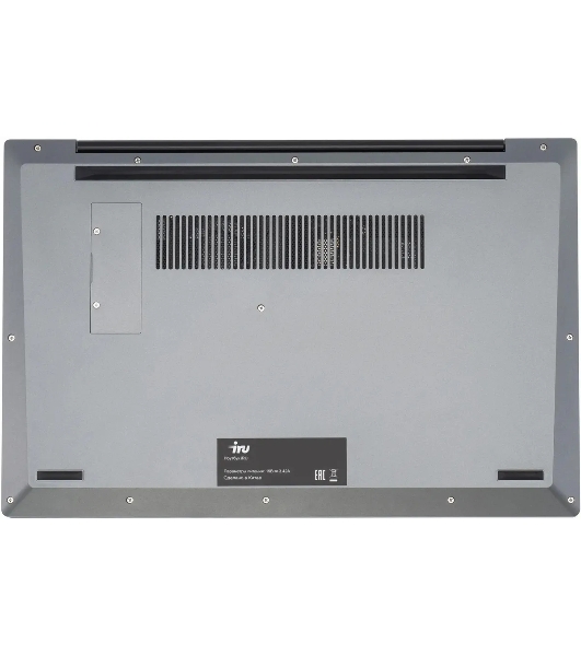 Ноутбук IRU Калибр 15PH Ryzen 5 5500U 8Gb SSD256Gb AMD Radeon Rx Vega 7 15.6' IPS FHD (1920x1080) Free DOS black WiFi BT Cam 4350mAh (2054000)