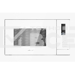 Микроволновая печь встраиваемая Weissgauff HMT-625 Touch Grill белый, 25 л, 900 Вт, переключатели - сенсор, фото 1