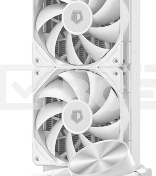 Система водяного охлаждения ID-Cooling FX240 Pro белый 120мм алюминий+медь 1800rpm 35.2db 4-pin 300W