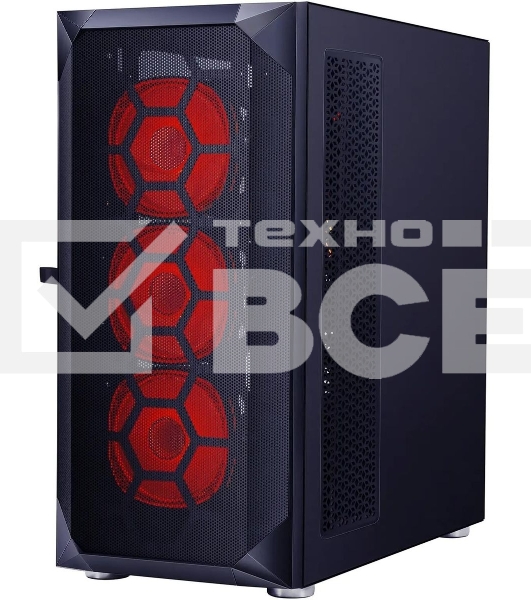 Компьютер Bloody BD-PC RB65C2 MT Ryzen 5 7500F (3.7) 16Gb SSD1Tb RTX4060 8Gb Windows 11 Home 64 GbitEth 650W черный (2086010)