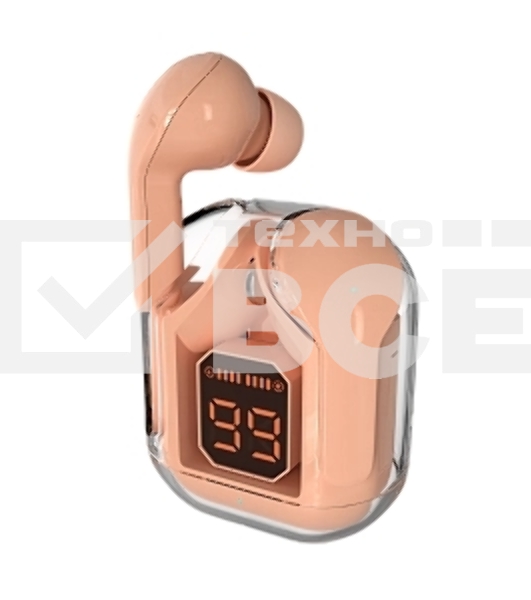 Беспроводные наушники MORE CHOICE (4620202552655) BW07 розовый