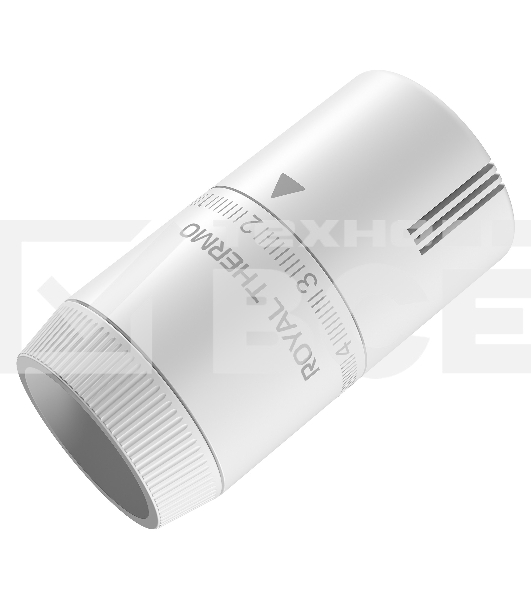 Термоголовка жидкостная Royal Thermo Design М30х1,5 (белый)