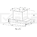 Вытяжка встраиваемая Kuppersberg Nancy 60 черный, 60 см, 850 куб. м/ч, 42 дБ, фото11