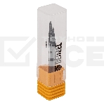 Борфреза по металлу Denzel твердосплавная, коническая закругленная, тип-L, 8 мм, фото2