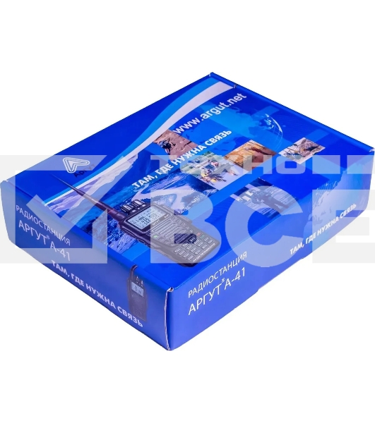 Рация Аргут А-41 199кан. до 22.20км компл.:1шт аккум. черный (RU51005)