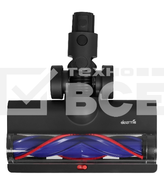 Пылесос вертикальный Deerma DEM-T50W серый/черный/красный, питание от аккумулятора, 420 Вт, уборка сухая, пылесборник 0.4 л