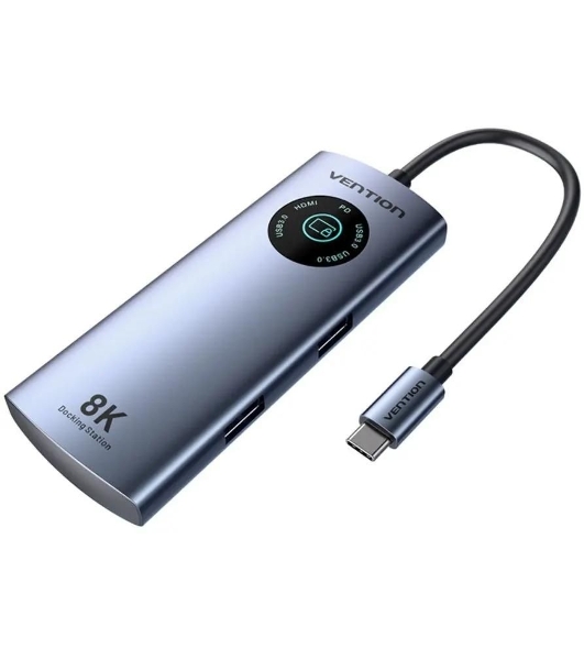 USB-концентратор Vention TQXHB, USB Type-C, USB/USB Type-C/HDMI, USB Type-C