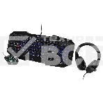 Игровой комплект Oklick HS-HKM100G черный 2.2м мониторы оголовье, фото3