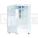Компьютерный корпус ZALMAN P10, MATX, WHITE, WINDOW, 2x3.5