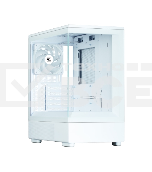 Компьютерный корпус ZALMAN P10, MATX, WHITE, WINDOW, 2x3.5