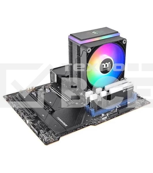 Устройство охлаждения (кулер) Thermaltake Astria 400 ARGB Soc-AM5/AM4/1151/1200/1700 черный 4-pin 26.8dB Al 230W Ret (CL-P120-CA12SW-A)