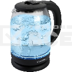 Чайник электрический Starwind SKG1779 1.8л. 1700Вт прозрачный/черный корпус: стекло, фото4