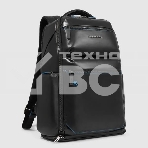 Рюкзак мужской Piquadro Blue Square CA6592B2BM/N, кожа, черный, фото6