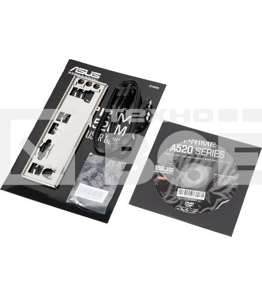 Материнская плата ASUS PRIME A520M-K, AM4, AMD A520, 2xDDR4, 4xSATA, 1xM.2, 1xPCIe 3.0 x16, 1xPCIe x1, 1xHDMI, 1xVGA, 1x 1Gb LAN, 2xUSB-A 2.0, 4xUSB-A 3.2 Gen 1, 3x3.5 мм, 7.1, mATX