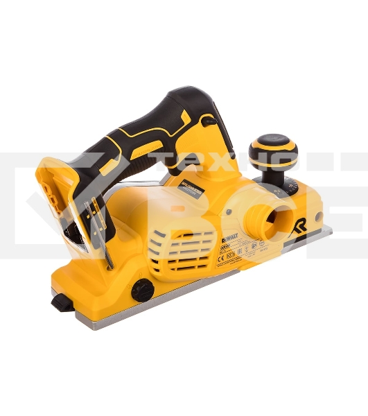 Аккумуляторный бесщеточный рубанок XR DeWalt DCP580N-XJ черный/желтый