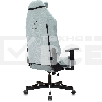 Кресло игровое Knight N1 Fabric серо-голубой Light-28 с подголов. крестовина металл, фото37