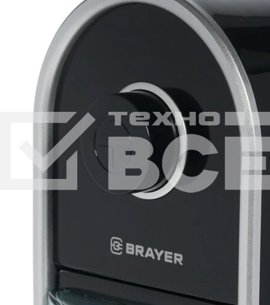 Кофемолка BRAYER BR1170, Жерновая, Емкость 100 г., Мощность 110 Вт, пласт. корпус, регул. помола