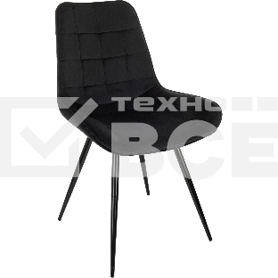 Стул для дома Бюрократ CH-K2_4 комплект 4шт черный Holland 75 металл черный на ножках (CH-K2_1/HL75_4)