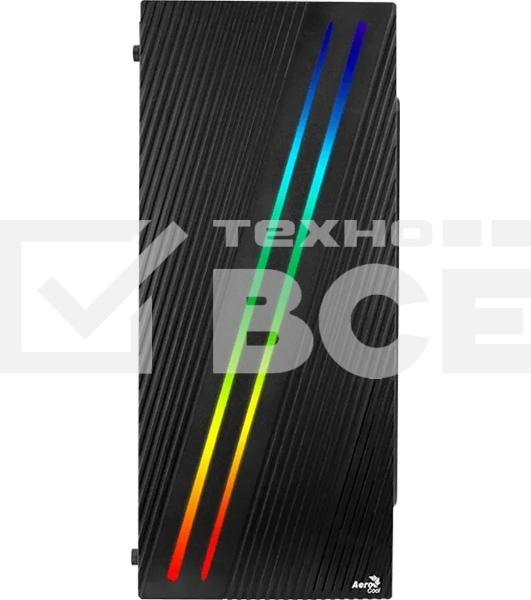 Компьютерный корпус Aerocool/Formula Streak-A-BK-v1 черный без БП ATX 1x80мм 2xUSB 2.0 1xUSB 3.0 audio