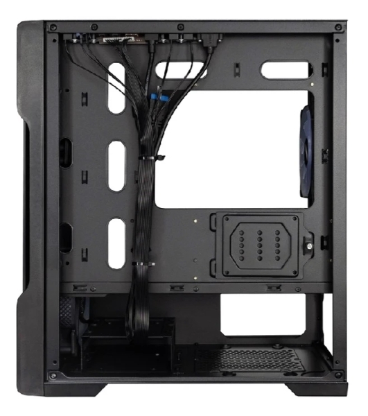 Компьютерный корпус 1STPLAYER TRILOBITE T3 ARGb черный mATX 4x120мм ARGb fans T3-BK-4F7