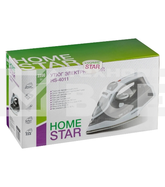 Утюг Homestar HS-4011 серый (105381)