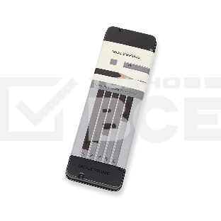 Набор карандашей чернографитных Moleskine DRAWING SET EW7P05GPHA мет.кор. 5 кар.H/HB/2B/4B/6B