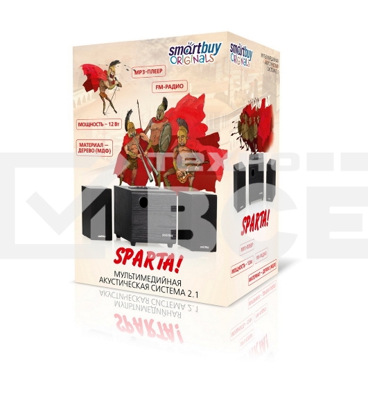 Акустическая система Smartbuy® Sparta, черные (SBA-200)/60