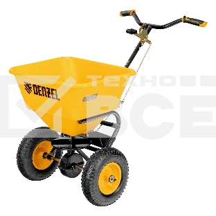 Механическая сеялка на колесах Denzel 45 л