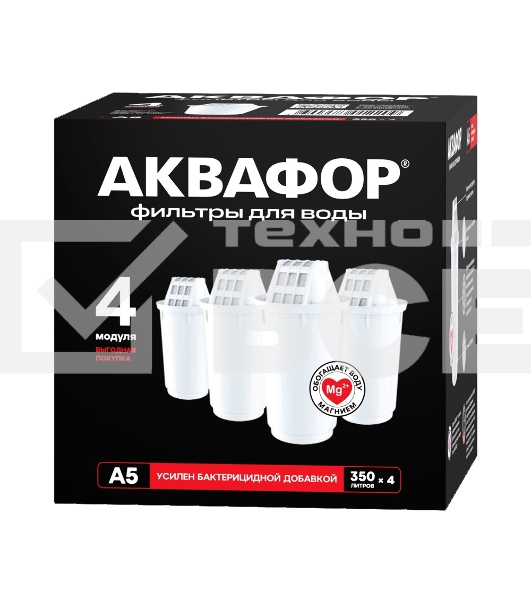 Кассета Аквафор А5, комплект из 4 шт