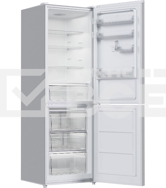 Холодильник ARDO RTH360296S2 серебристый двухкамерный 197/102л морозилка снизу