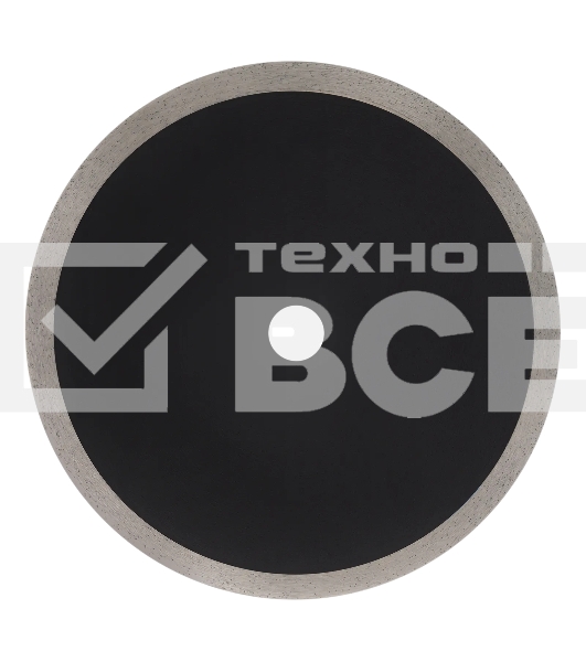 Диск алмазный отрезной Denzel ф230 х 22,2 мм, Сплошной, мокрое резание, HWD92