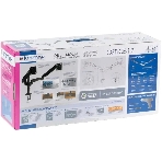 Кронштейн для мониторов ЖК Kromax OFFICE-12 черный 15'-32' макс.12кг настольный поворот и наклон, фото3