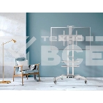 Стойка для телевизора с кронштейном ONKRON TS1552 40'-70', мобильная, белый, фото3