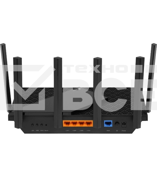 Роутер TP-Link Archer AX73 AX5400 Dual Band Wireless Gigabit Router, 1.5 GHz Tri-Core CPU, 1 GE WAN + 4 GE LAN ports, 1× USB 3.0 Port, support 1024-QAM, OFDMA, MU-MIMO, Airtime Fairness, Beamforming, 160MHz Channel Width, come with HomeShieldTM, support R