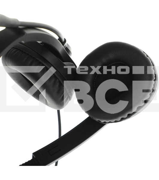 Гарнитура A4Tech FStyler FH100U чёрный, проводная, USB