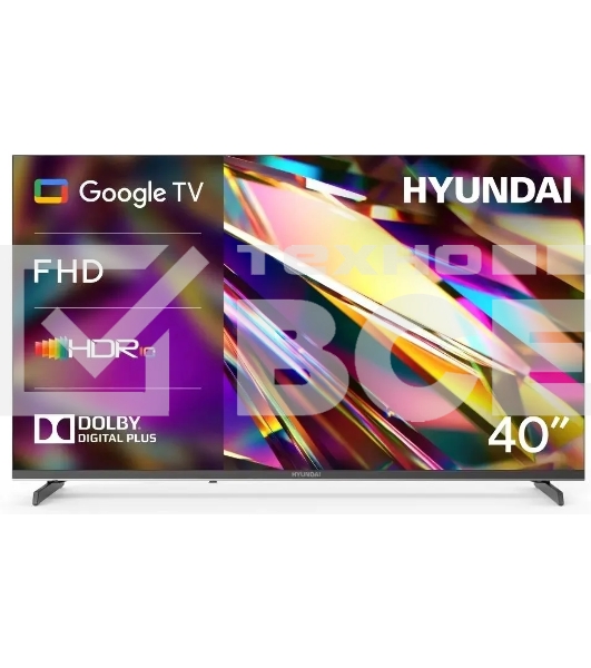 Телевизор Hyundai 40' H-LED40BS5011 черный LED FHD 60Hz Smart TV 1GB/8GB