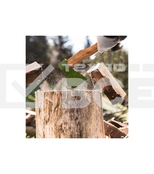 Топор кованный Сибртех, в сборе, 600/850 г, деревянное топорище, 400 мм, Б1