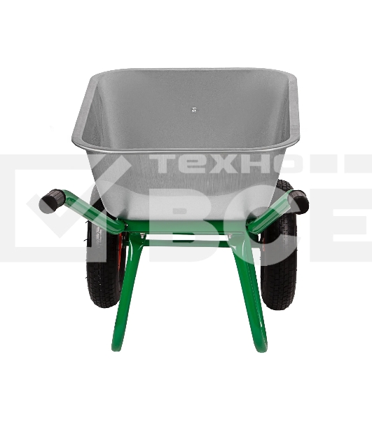 Тачка садово-строительная Palisad 2-х колесная, усиленная, грузоподъемность 320 кг, объем 100 л