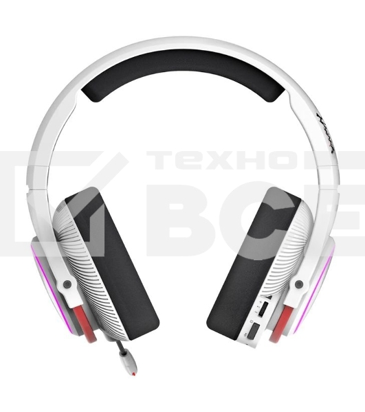 Гарнитура беспроводная с микрофоном A4Tech Bloody MR720 белый/красный мониторные BT/Radio оголовье (MR720 NARAKA)