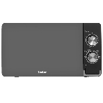 Микроволновая печь Tesler MM-2002 зеркальный/черный, 20 л, 700 Вт, переключатели - поворотный механизм, фото 1