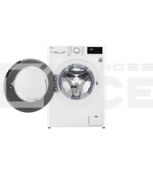 Стиральная машина LG F2V3GS3W белый, загрузка фронтальная 8,5 кг, 1200 об/мин., класс: А