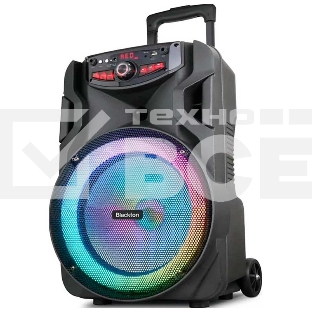 Портативная акустика Blackton Bt PBS2113 черный Мощность RMS 40 Вт Bluetooth